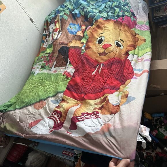 Daniel Tiger Treehouse Pals Twin Comforter Sheet Set 4pc Bedding Jay Franco - Picture 3 of 9